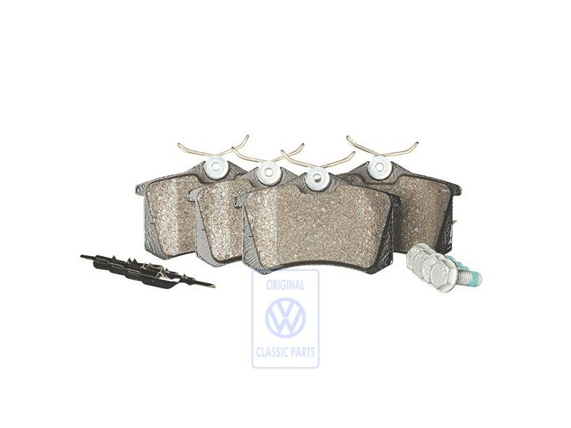 Original VW 1 Set Of Brake Pads For Disk Brake - 1E0698451G