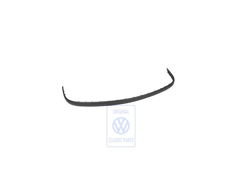 Original VW Trim Strips For Bumper Black - 1E0807719C 3FZ