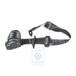 Original VW Three-Point Safety Belt Satin Black - 1E0857805A B41