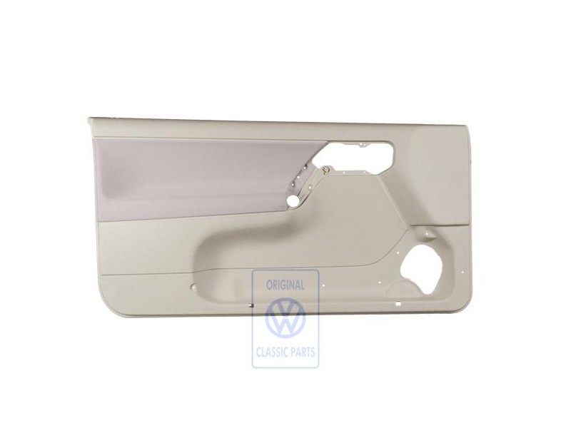 Original VW Door Panel Trim (Cloth) Flint Grey - 1E0867011A CSV