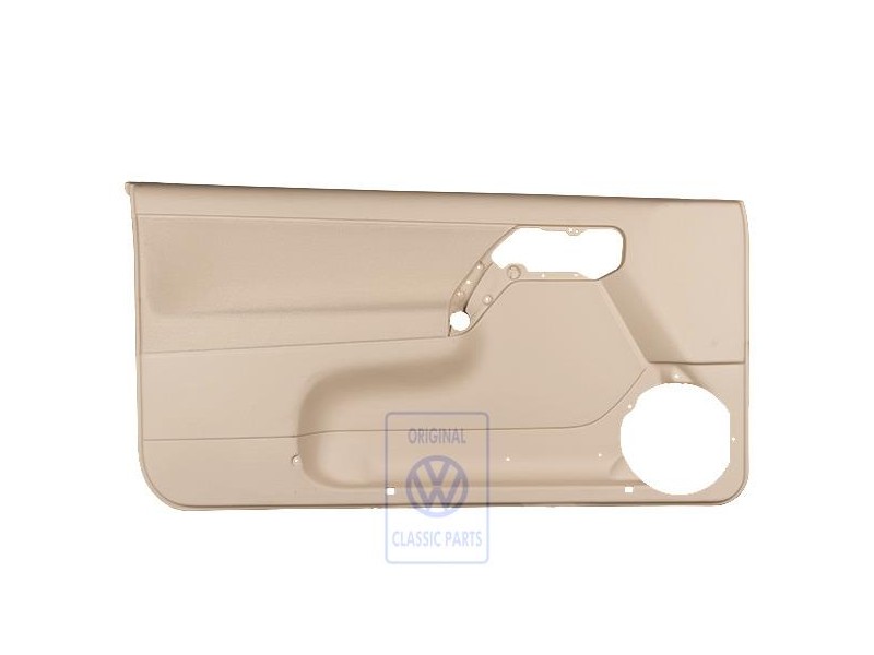 Original VW Door Panel Trim (Cloth) Light Beige - 1E0867011AKHFZ