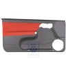 Original VW Door Panel Trim (Cloth) Black/Tropical Orange - 1E0867011ANHFP