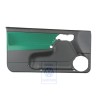 Original VW Door Panel Trim (Cloth) Black/Green - 1E0867011ATLZS