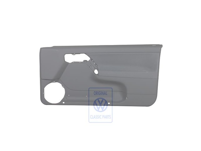 Original VW Door Panel Trim (Cloth) Flannel Grey - 1E0867012AKHFY