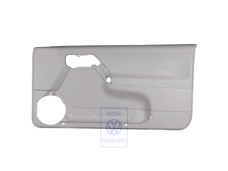 Original VW Door Panel Trim (Cloth) Flannel Grey - 1E0867012ANHFY