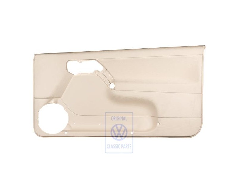 Original VW Door Panel Trim (Cloth) Light Beige - 1E0867012ANHFZ