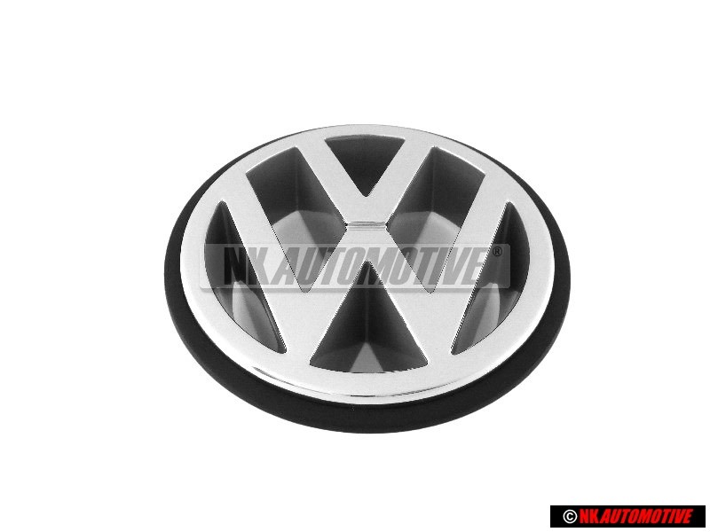 Original VW Front Grill Badge Emblem Chrome - 1HM853600A TE1