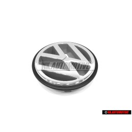 Original VW Front Grill Badge Emblem Chrome - 1HM853600A TE1