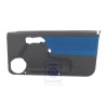 Original VW Door Panel Trim (Cloth) Black/Jazz Blue - 1E0867012ATLZQ
