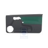 Original VW Door Panel Trim (Cloth) Black/Green - 1E0867012ATLZS