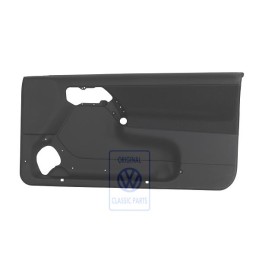Original VW Door Panel Trim (Cloth) Black - 1E0867012D BFY
