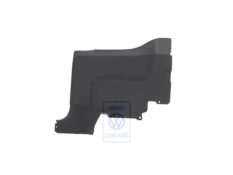 Original VW Side Trim (Fabric) Black - 1E0867044P BKA