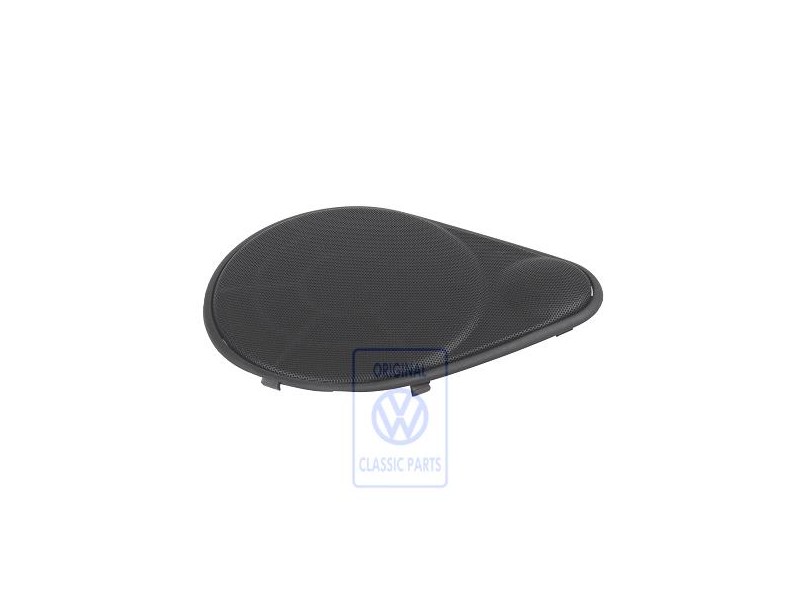 Original VW Loudspeaker Trim Black - 1E0867149A 01C