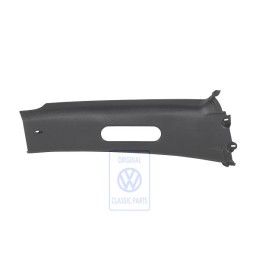 Original VW B-Pillar Trim Satin Black - 1E0867244 B41