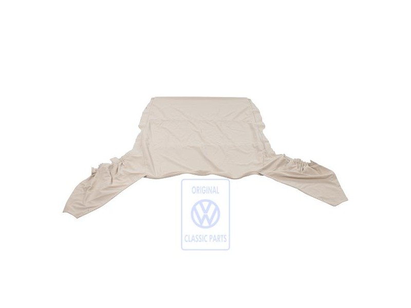 Original VW Soft Top Headliner Light Beige - 1E0871047B 09K