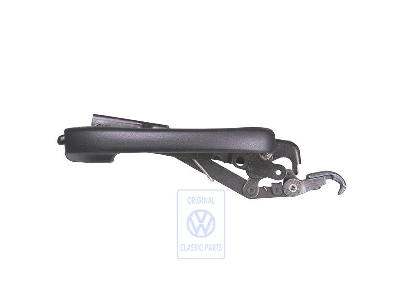 Original VW Top Lock Upper Part Rally Black - 1E0871384 03C
