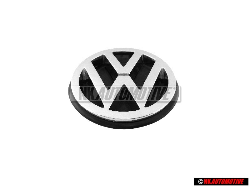 Original VW Rear Badge Emblem Chrome - 357853601