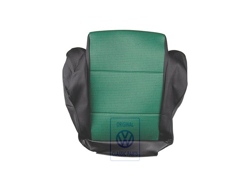 Original VW Seat Covering (Fabric) Green/Black - 1E0881405BJLBZ