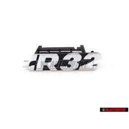 Original VW R32 Front Grill Badge Emblem Chrome - 1J6853679D