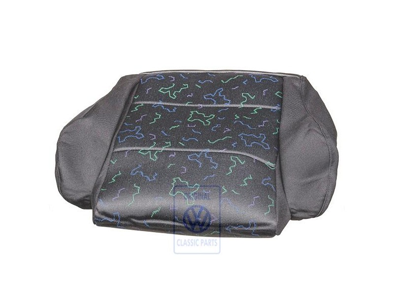 Original VW Seat Covering (Fabric) Black - 1E0881405H EPM