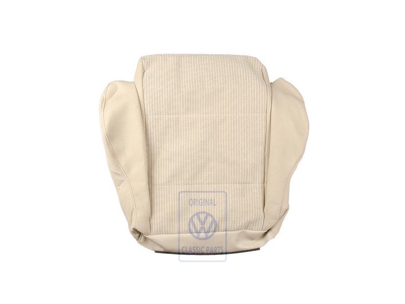 Original VW Seat Covering (Fabric) Light Beige - 1E0881405H KMC