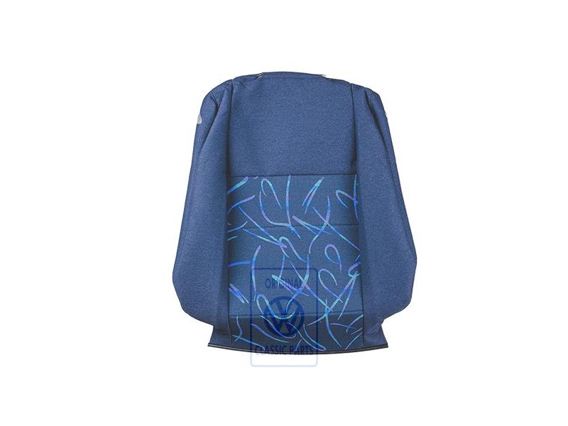 Original VW Backrest Cover (Fabric) Mauritius Blue - 1E0881805BECMN