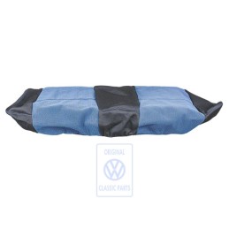Original VW Seat Cover (Cloth/Leatherette) Blue/Black - 1E0885405J KMD