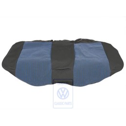 Original VW Seat Cover (Cloth/Leatherette) Blue/Black - 1E0885405J LNU