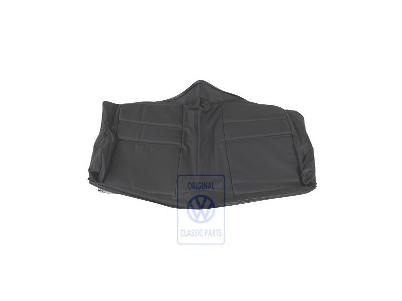 Original VW Backrest Cover (Leather/Leatherette) Black - 1E0885805K CLP