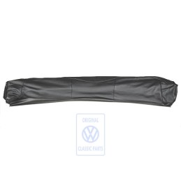 Original VW Backrest Cover (Leather/Leatherette) Black - 1E0885921B FAT