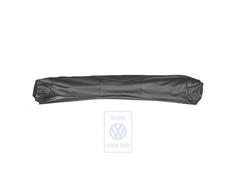 Original VW Backrest Cover (Leather/Leatherette) Black - 1E0885921B FAT