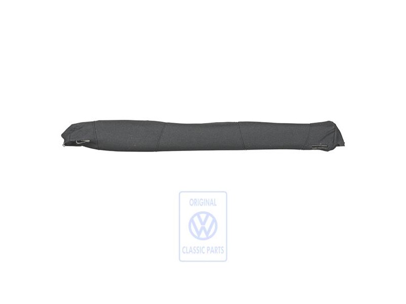 Original VW Backrest Cover (Cloth/Leatherette) Black - 1E0885921C B34
