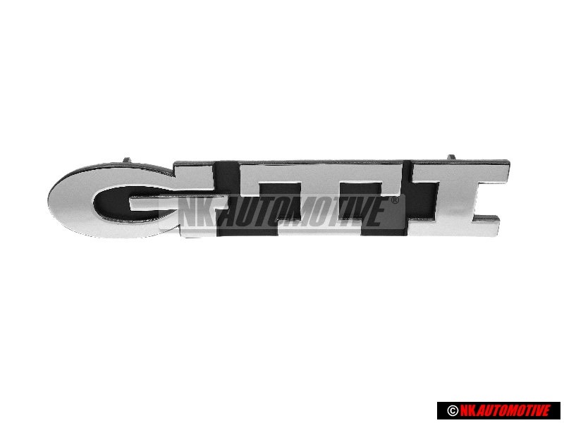 Original VW GTI Front Grill Badge Emblem Chrome - 1H6853679B GX2