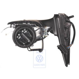 Original VW Exterior Mirror Housing Satin Black - 1E1857508E 01C