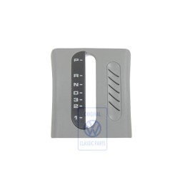 Original VW Trim For Gear Selector Flannel Grey - 1E1863209 U71