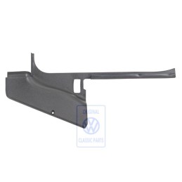 Original VW A-Pillar Trim Satin Black - 1E1863483 B41
