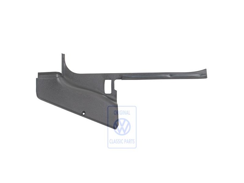 Original VW A-Pillar Trim Satin Black - 1E1863483 B41
