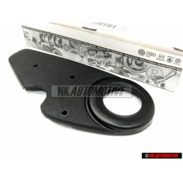 Original VW Recaro Seat Hinge Trim Cover Left Black - 191881479 LX6