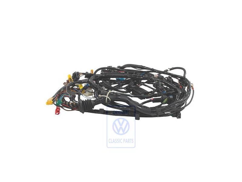 Original VW Wiring Harness For Engine Compartment And Lighting - 1E1971087AC