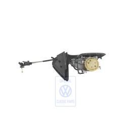 Original VW Exterior Mirror Housing Satin Black - 1E2857507B 01C