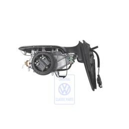 Original VW Exterior Mirror Housing Satin Black - 1E2857508C 01C