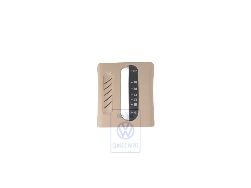 Original VW Trim For Gear Selector Light Beige - 1E2863209 Q70