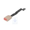 Original VW Belt Latch Light Beige/Fire Red - 1HM857756 FCR