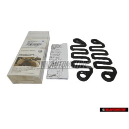Original VW Front Seats Headrest Hook Hangers Set - 000061126A 041