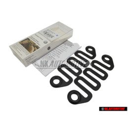 Original VW Front Seats Headrest Hook Hangers Set - 000061126A 041