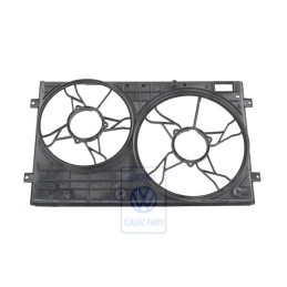 Original VW Twin Fan Ring Satin Black - 1J0121207ABB41