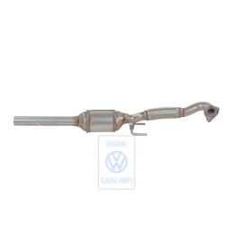 Original VW Exhaust Pipe With Catalyst - 1J0254505QX