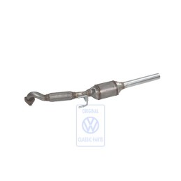 Original VW Exhaust Pipe With Catalyst - 1J0254505TX