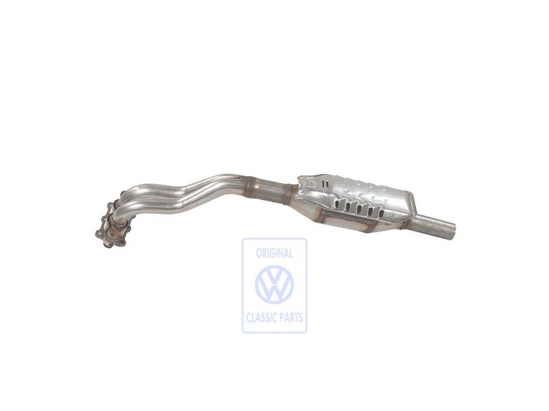 Original VW Exhaust Pipe With Catalyst - 1J0254507DX
