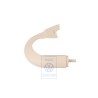 Original VW Cover Cap Cream Beige - 1J0858189C 3PT